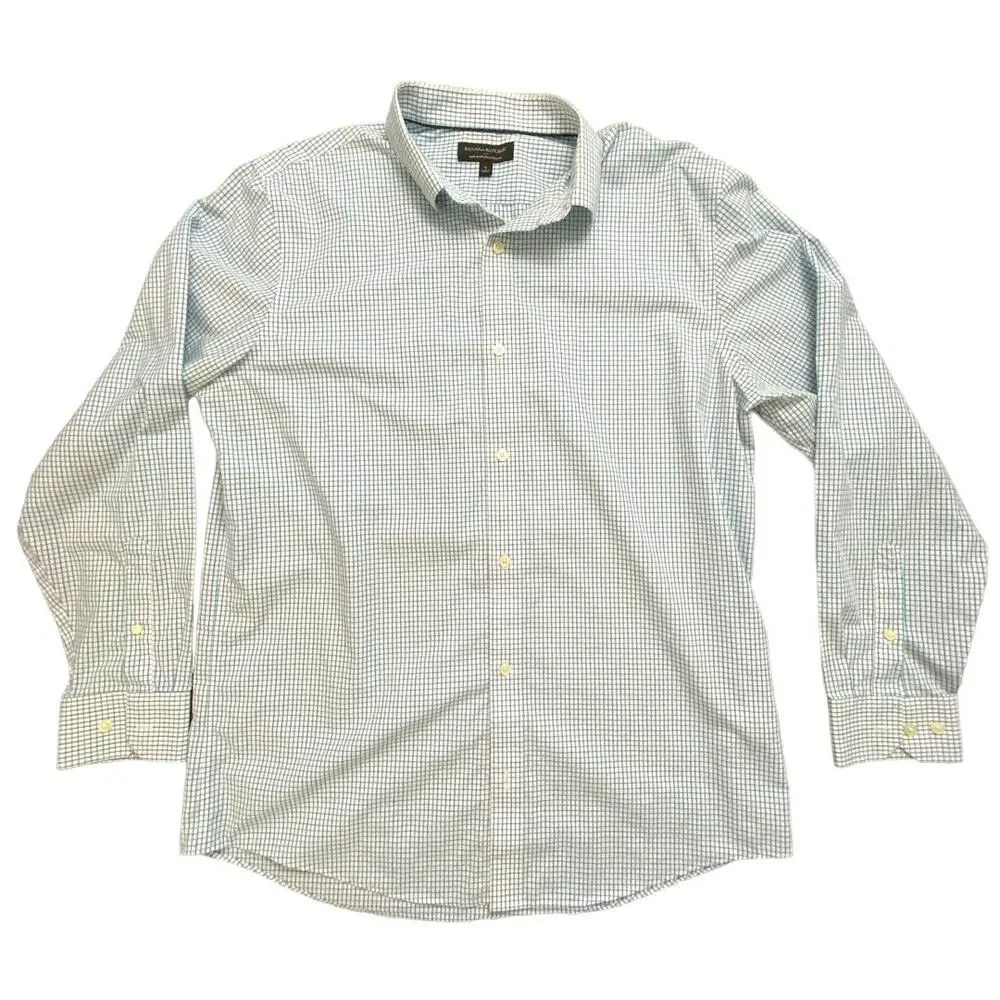 Banana Republic teal purple